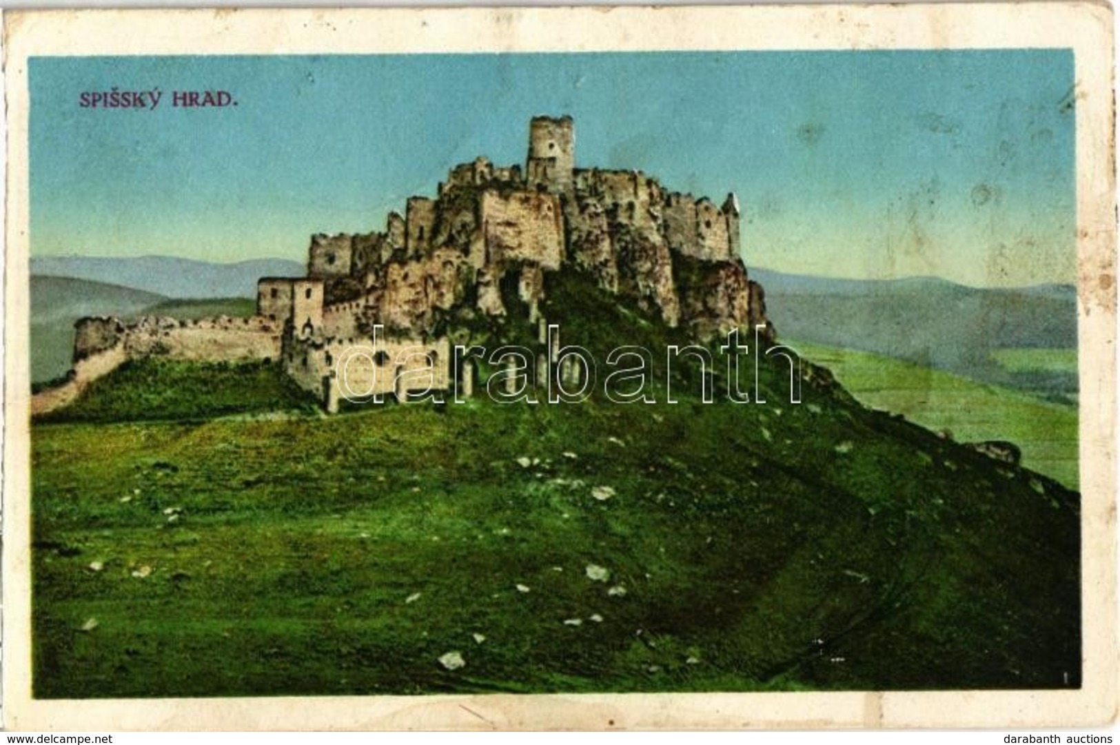 ** T3/T4 Szepesváralja, Spisské Podhradie; Szepes Vára / Zipser Schloss / Spissky Hrad / Castle (Rb) - Zonder Classificatie