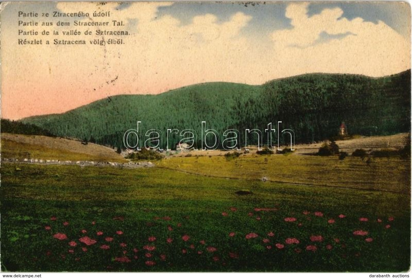 T2/T3 Sztracenai-völgy, Stracenovska Dolina, Stratena; Valley View  (Rb) - Zonder Classificatie