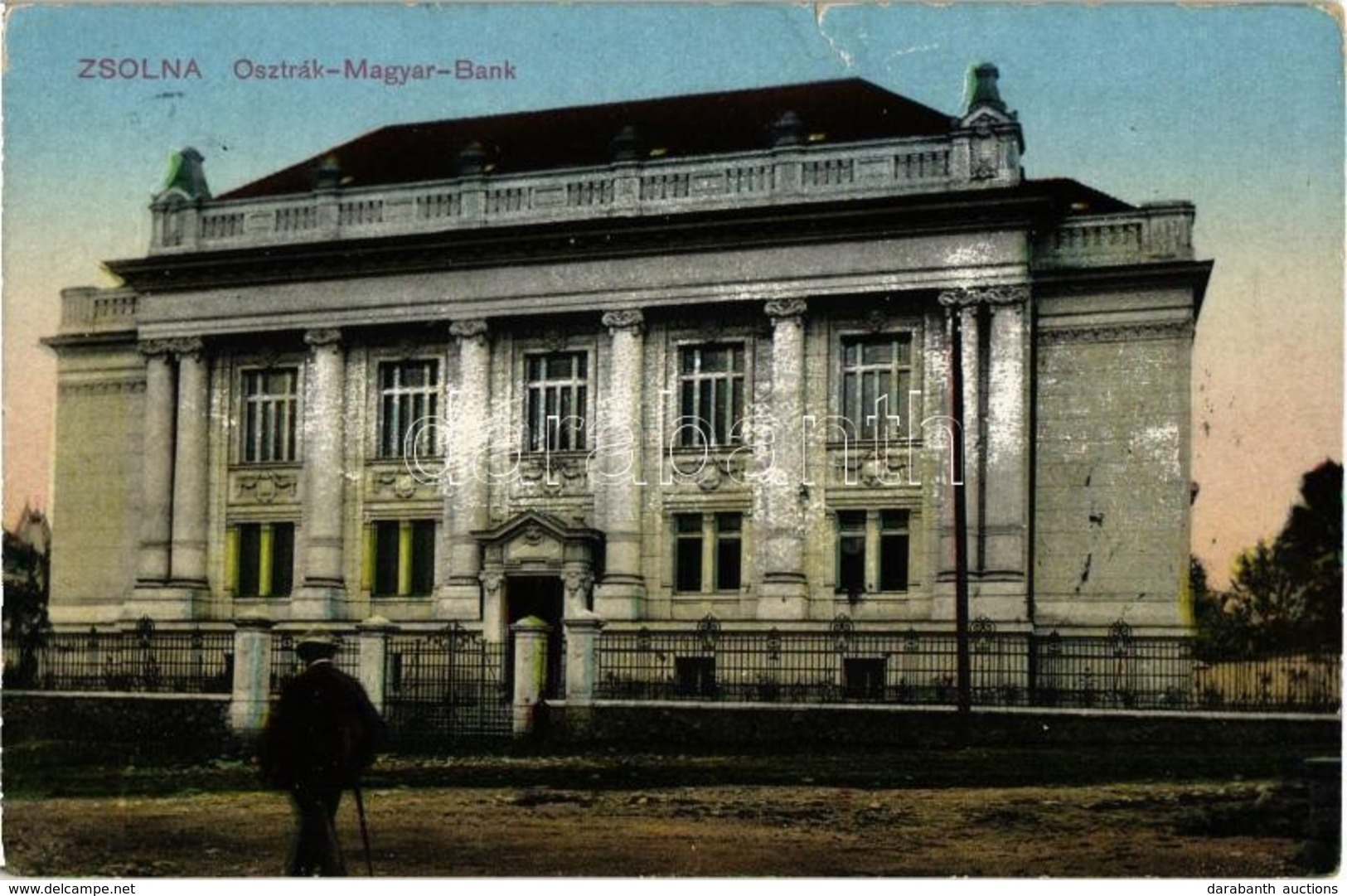 * T3 1914 Zsolna, Sillein, Zilina; Osztrák-Magyar Bank. Kiadja Löwy Fülöp / Austro-Hungarian Bank (kis Szakadás / Small  - Zonder Classificatie