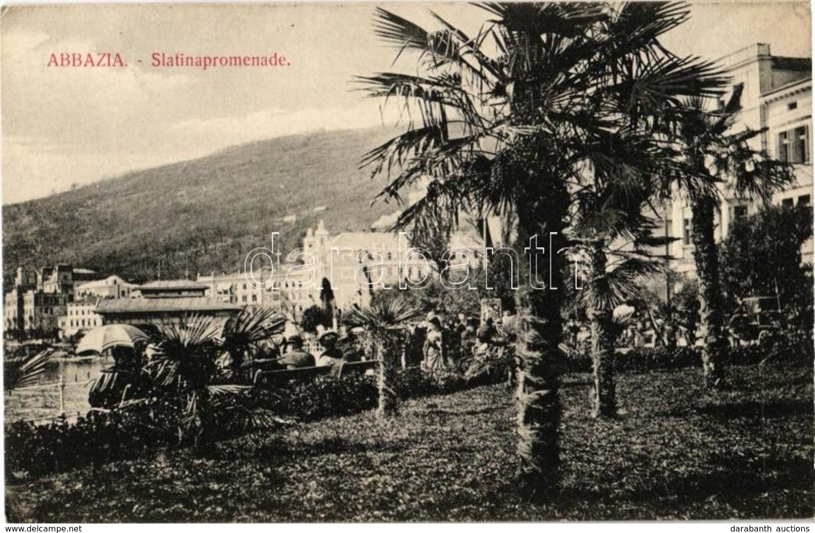 T2 Abbazia, Opatija; Slatinapromenade - Zonder Classificatie