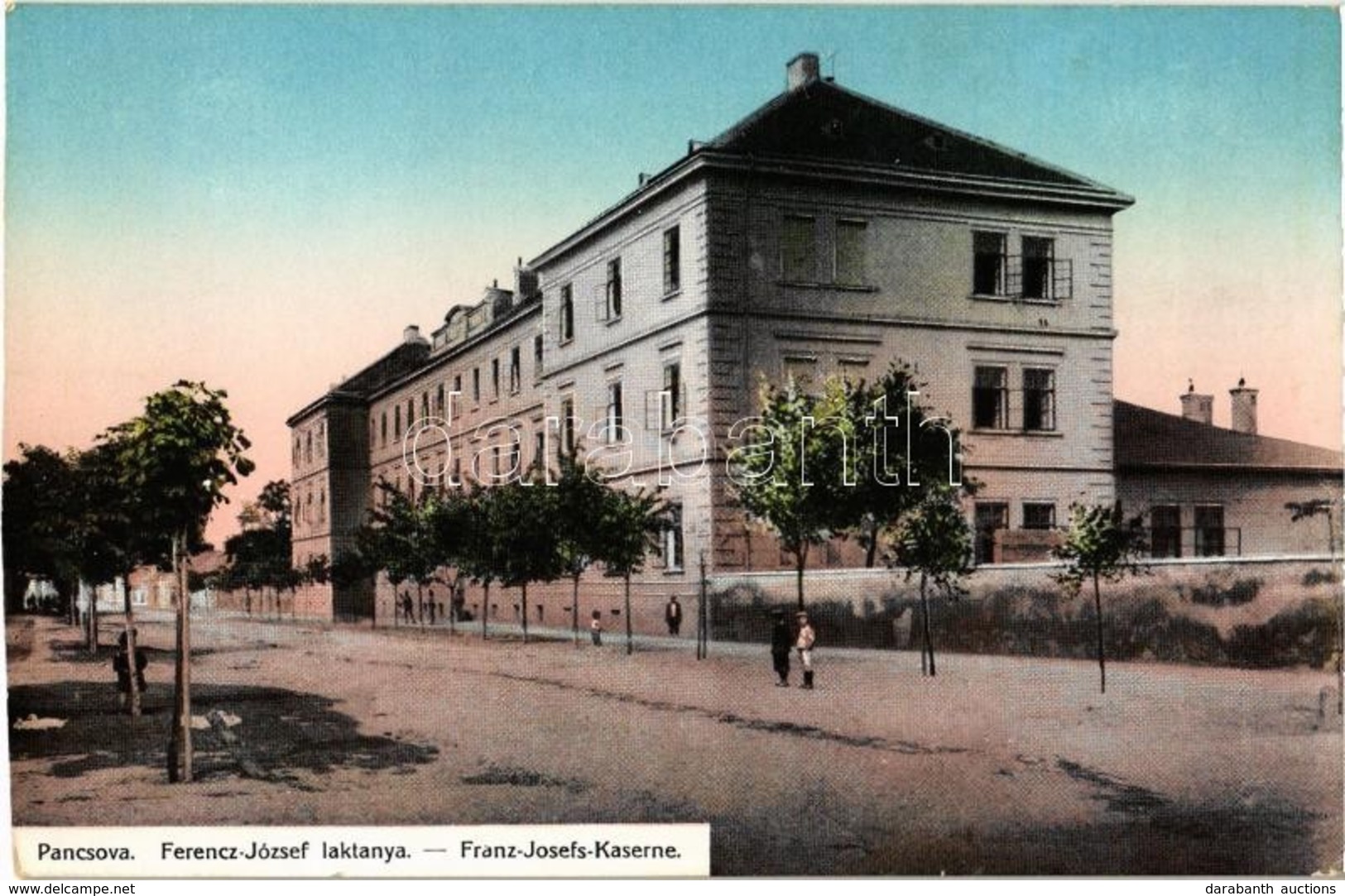 ** T1 Pancsova, Pancevo; Ferenc József Laktanya. Horovitz Kiadása / Military Barracks - Non Classificati