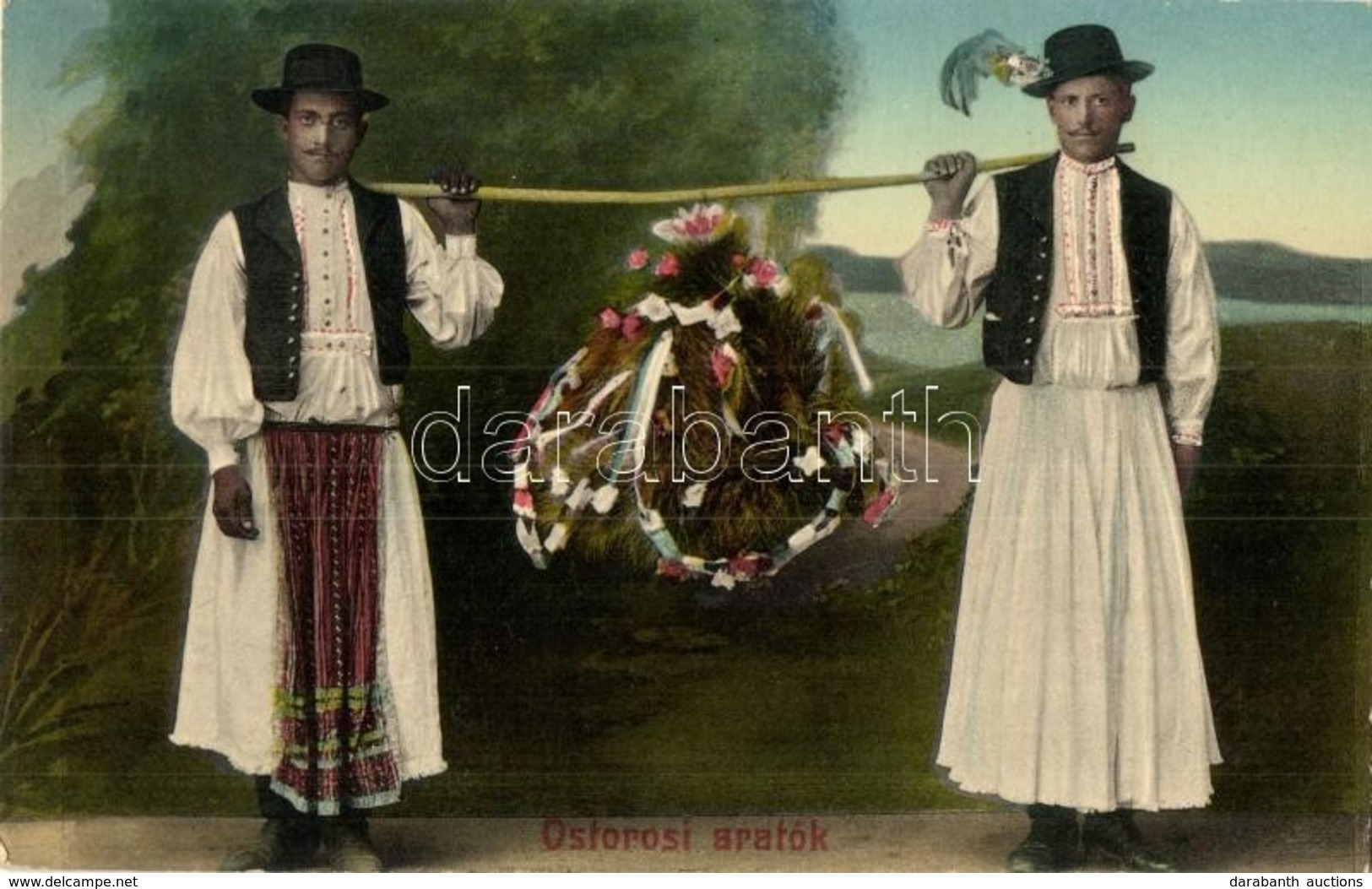 ** T2 Ostorosi Aratók / Hungarian Folklore, Harvesters - Zonder Classificatie