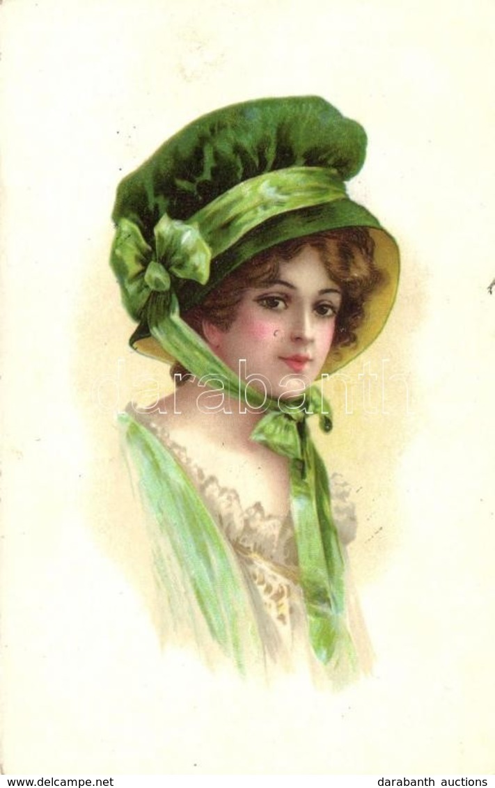 * T2 Lady In Green, M. B. N., Litho - Non Classificati