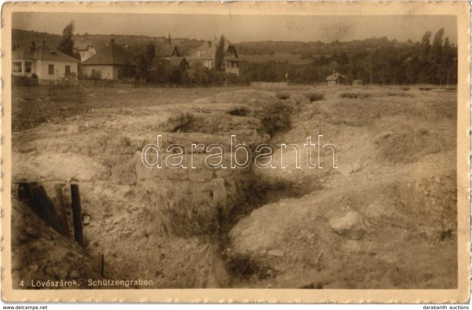 ** T2 Lövészárok / Schützengraben / WWI Austro-Hungarian Military, Trenches - Zonder Classificatie