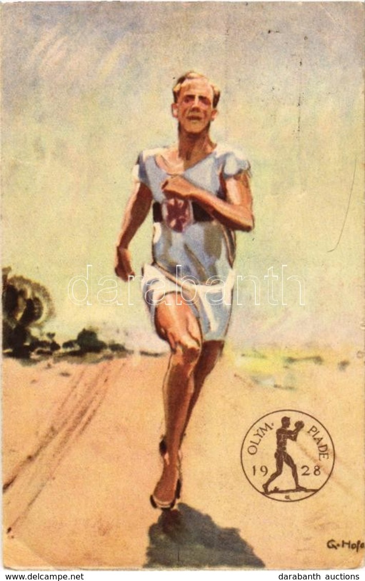 T2/T3 1928 IXe Olympiade Amsterdam / 1928 Summer Olympics In Amsterdam, Running S: G. Hofer (EK) - Zonder Classificatie