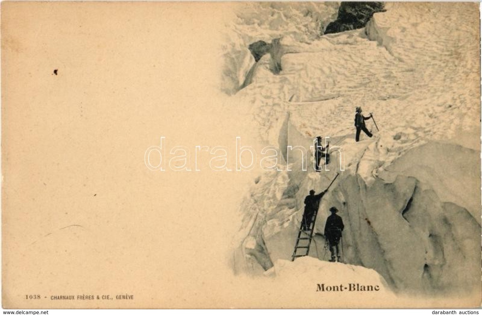 ** T1 Mont Blanc / Mountain Climbers In Winter - Zonder Classificatie