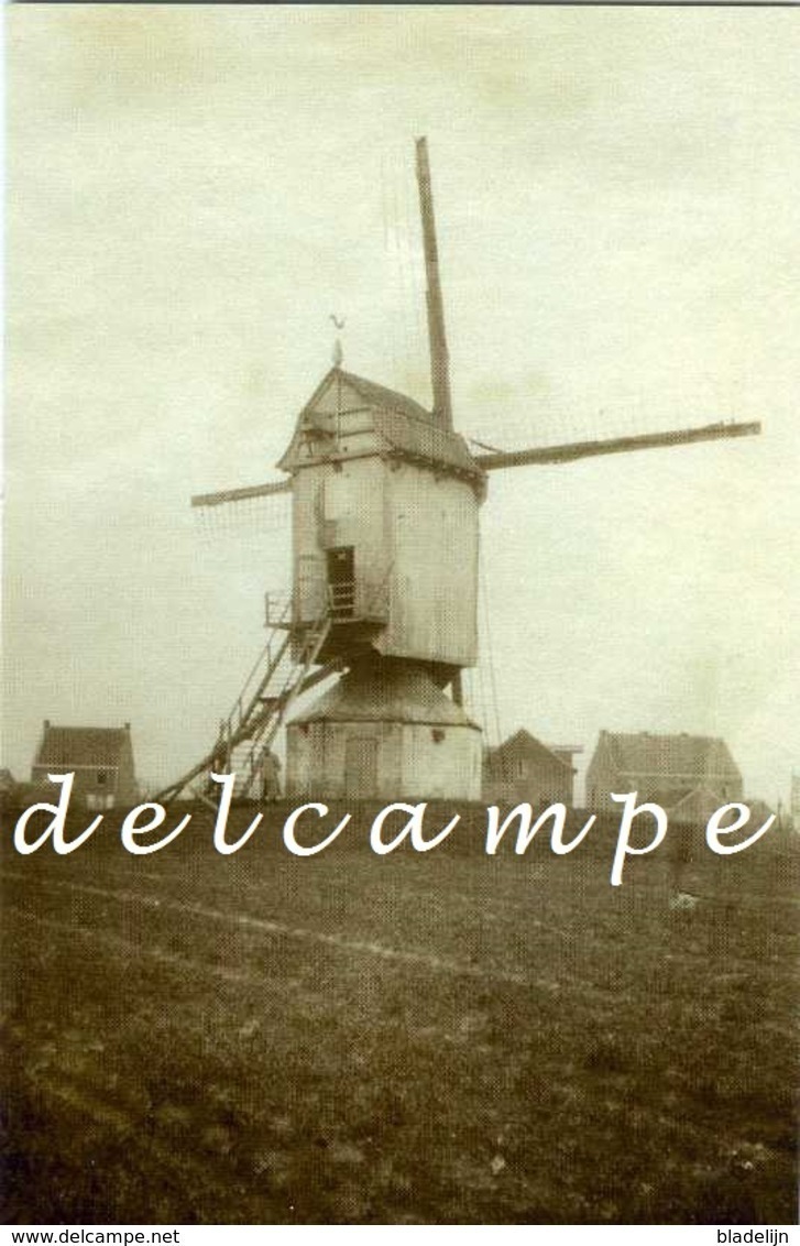 BONHEIDEN (Antwerpen) - Molen/moulin - Zeldzame Opname Van De Verdwenen Dorpsmolen Omstreeks 1900 - Bonheiden