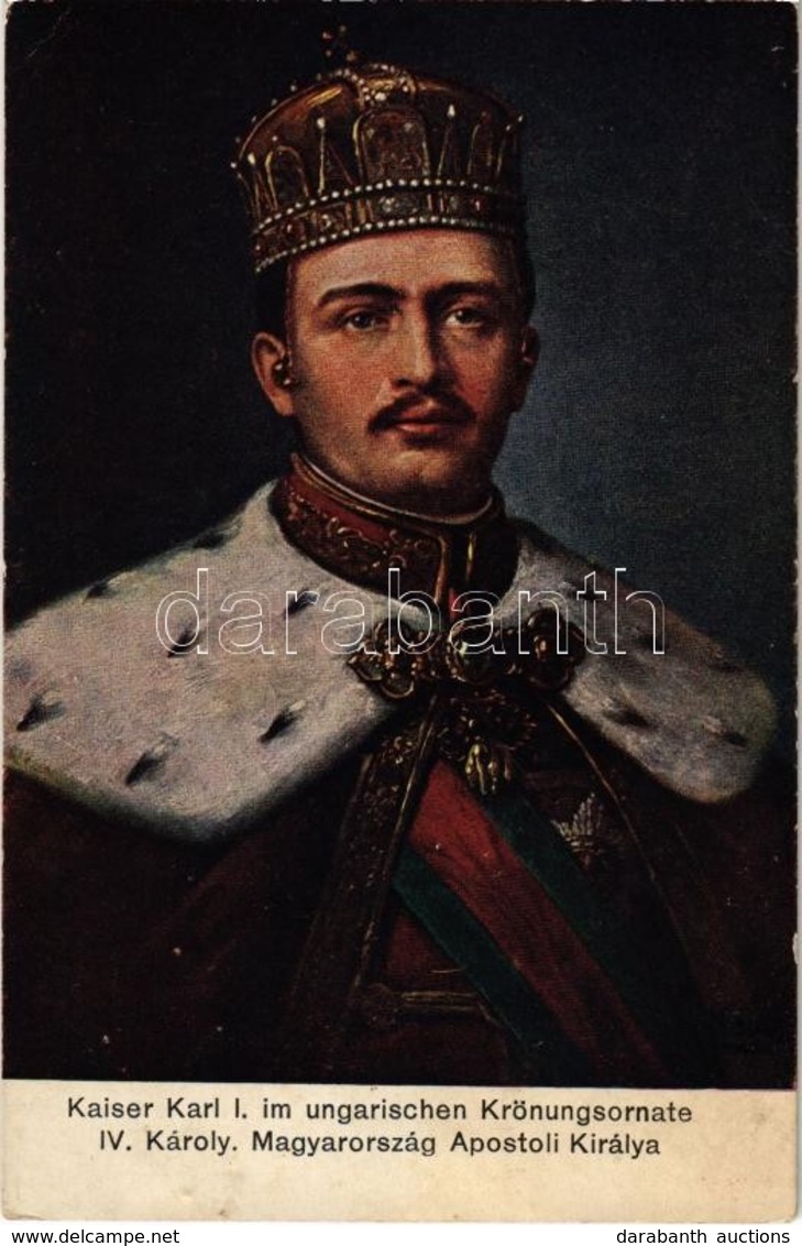 * T2/T3 IV. Károly, Magyarország Apostoli Királya / Charles I Of Austria - Zonder Classificatie