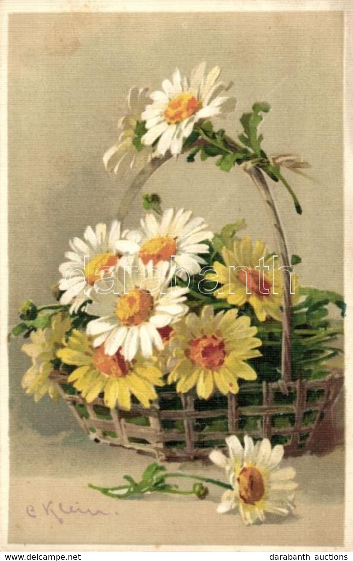 ** T2 Flowers, G.O.M. 1255. Litho S: C. Klein - Zonder Classificatie