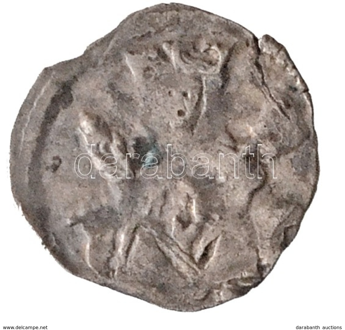 1290-1301. Denár Ag 'III. András' (0,27g) T:2- Kis Rep. RR! /  Hungary 1290-1301. Denar Ag 'Andrew III' (0,27g) C:VF Sma - Ohne Zuordnung
