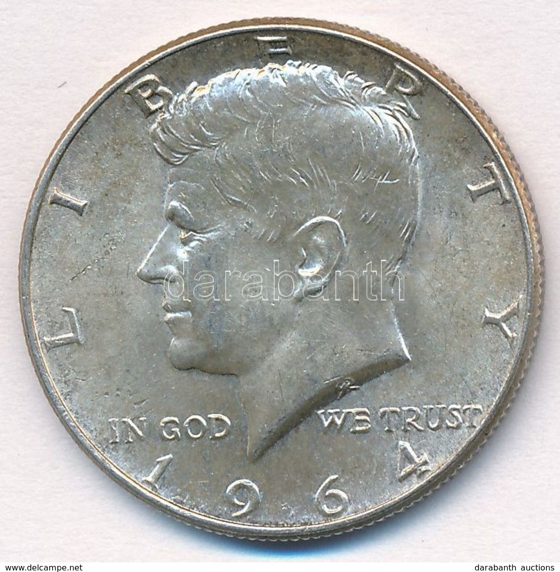 Amerikai Egyesült Államok 1964. 1/2$ Ag 'Kennedy' T:1-,2 
USA 1964. 1/2 Dollar Ag 'Kennedy' C:AU,XF 
Krause KM#202 - Zonder Classificatie