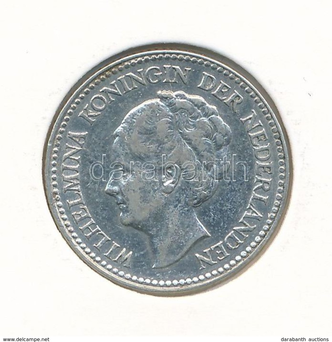 Hollandia 1929. 1/2G Ag 'I. Vilma' T:2
Netherlands 1929. 1/2 Gulden Ag 'Wilhelmina I' C:XF - Zonder Classificatie