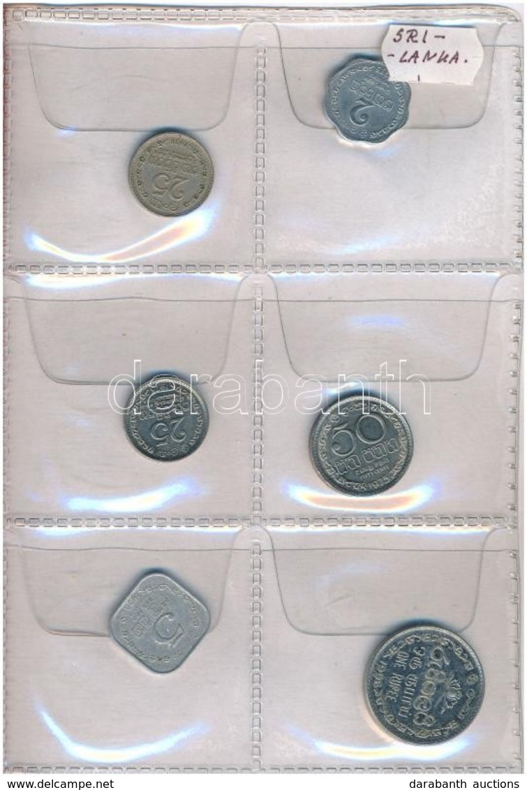 Vegyes 29db-os Fémpénz Tétel, Kisalakú Berakóban, Srí Lanka, Finnország, Kuba érméi T:vegyes
Mixed 29pcs Of Coin In Smal - Zonder Classificatie