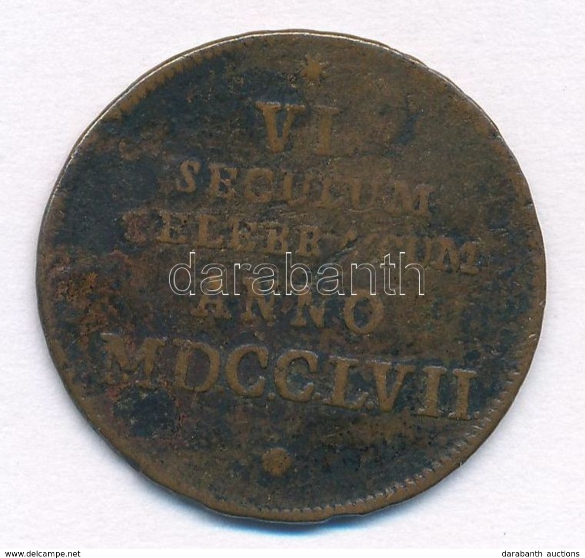 Ausztria 1757. 'Mariazell 600. évfordulója' Cu Zseton (28mm) T:2-
Austria 1757. '600th Anniversary Of Mariazell Cathedra - Zonder Classificatie