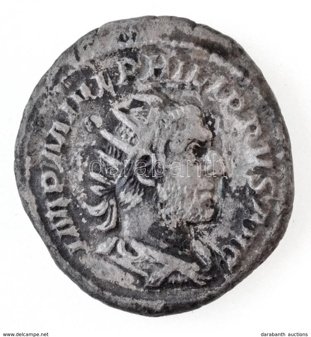 Római Birodalom / Róma / I. Philippus 244-247. Antoninianus Ag (4,05g) T:2- Patina  
Roman Empire / Rome / Philip I 244- - Non Classificati