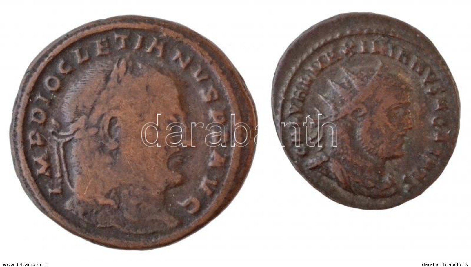 Római Birodalom / Cyzicus / Galerius 295-299. AE Antoninianus (2,81g) + Aquileia / Diocletianus 302-303. AE Follis (9,41 - Non Classificati
