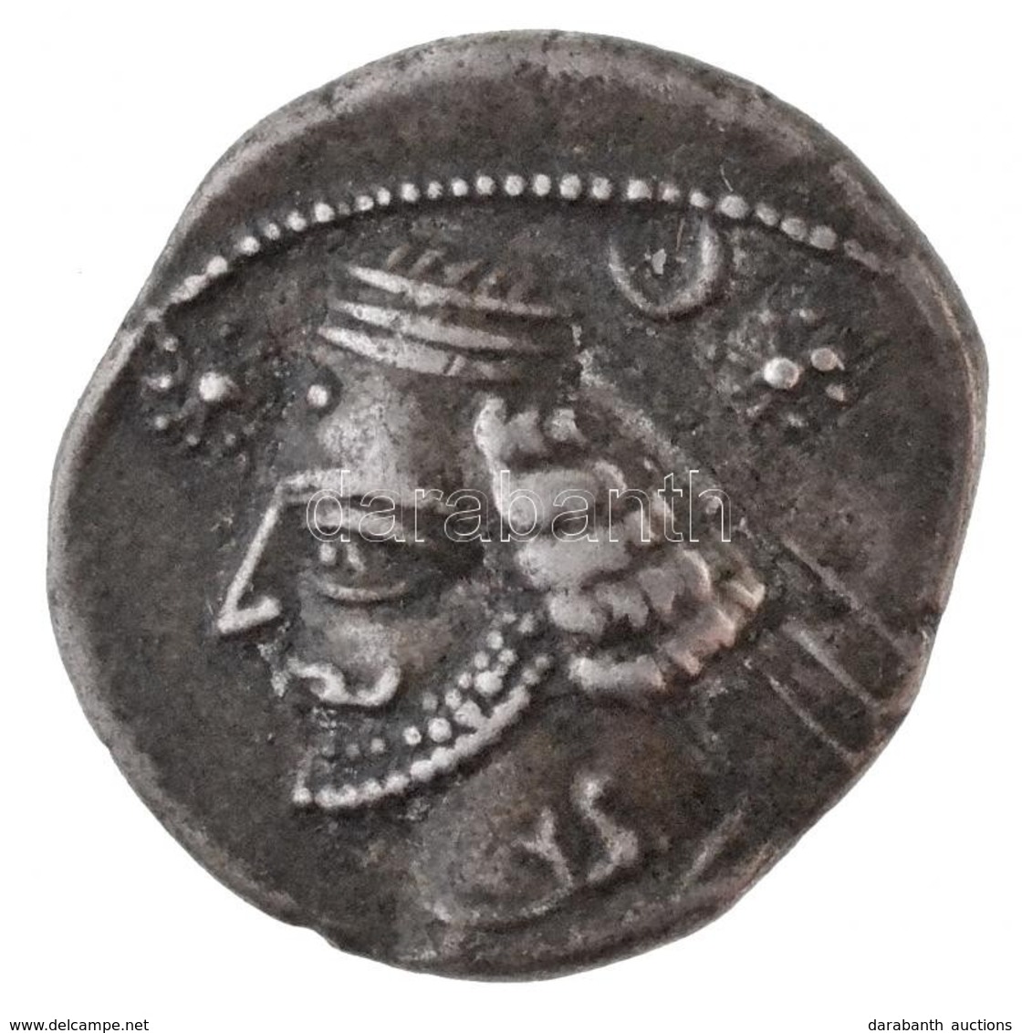 Párthus Birodalom / II. Oródész Kr. E. 57-38. Drachma (3,9g) Ag T:2,2-
Parthian Empire / Orodes II 57-38. BC. Drachm Ag  - Zonder Classificatie