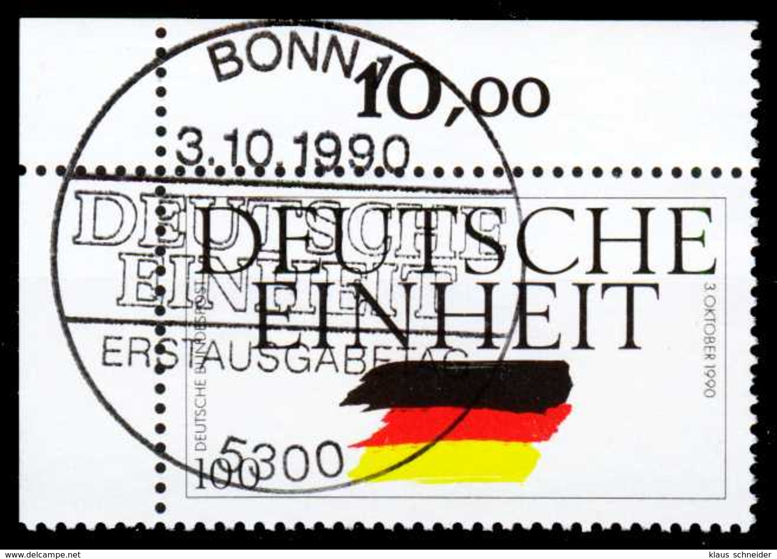 BRD 1990 Nr 1478 ESST Zentrisch Gestempelt ECKE-OLI X2CFBC6 - Gebraucht