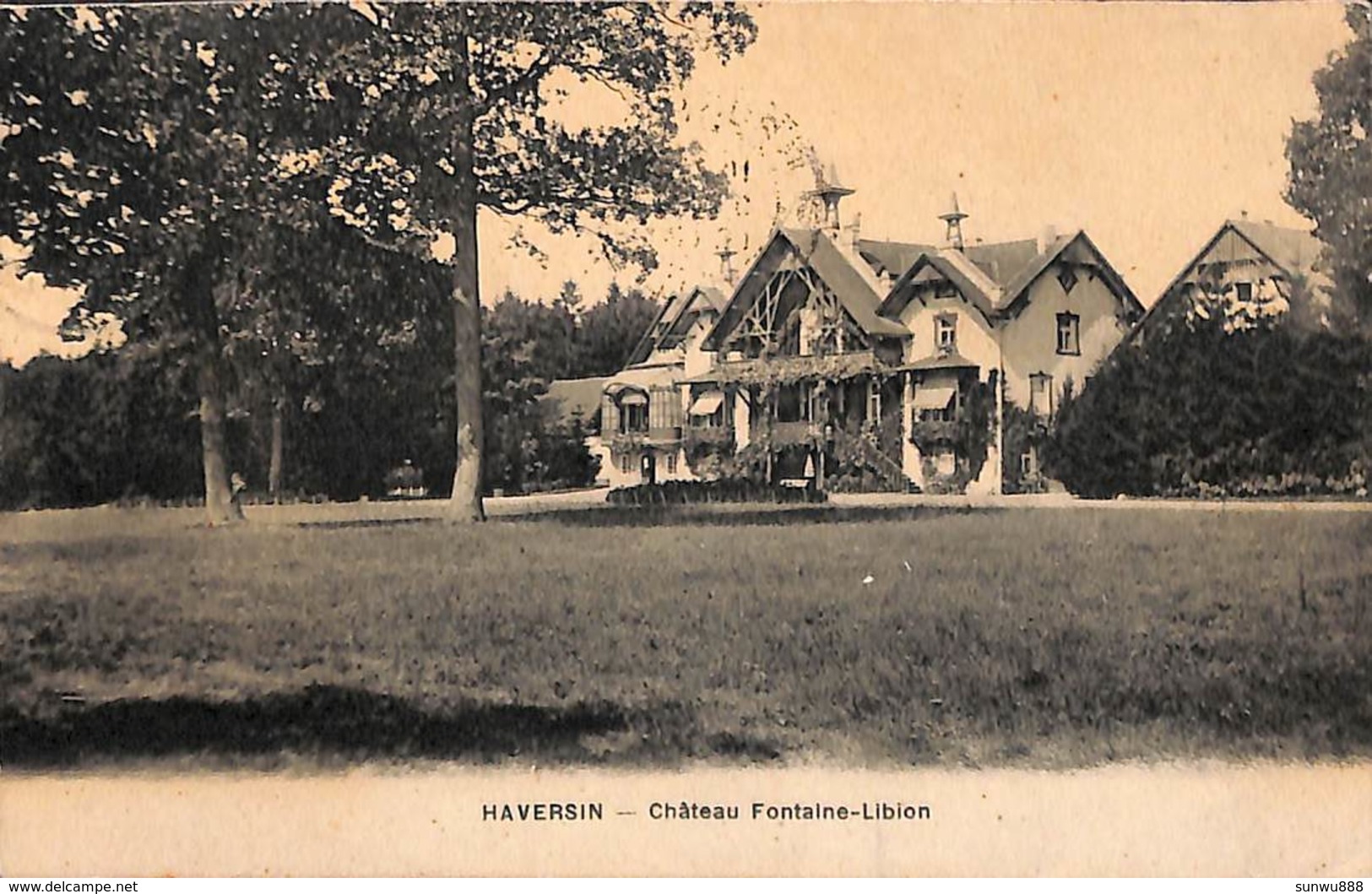 Haversin - Château Fontaine-Libion (1913) - Ciney