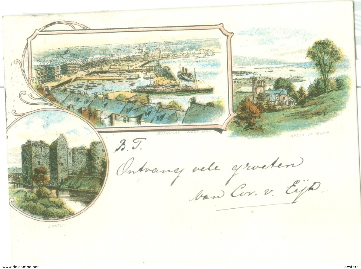 Edinburgh 1899; Multi View - Circulated. Read Description! - Midlothian/ Edinburgh