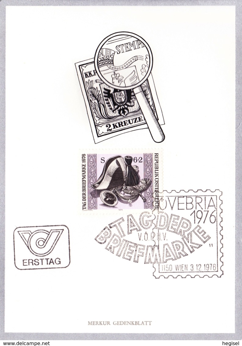 1976  TdB 1976: Galahut FDC Karte (ANK 1552, Mi 1536) - FDC