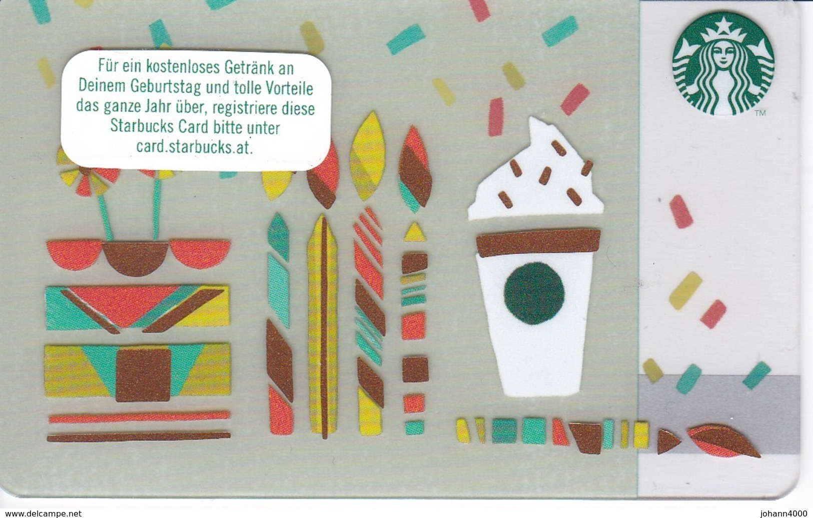Geschenkkarte Starbucks Card Gift - Gift Cards