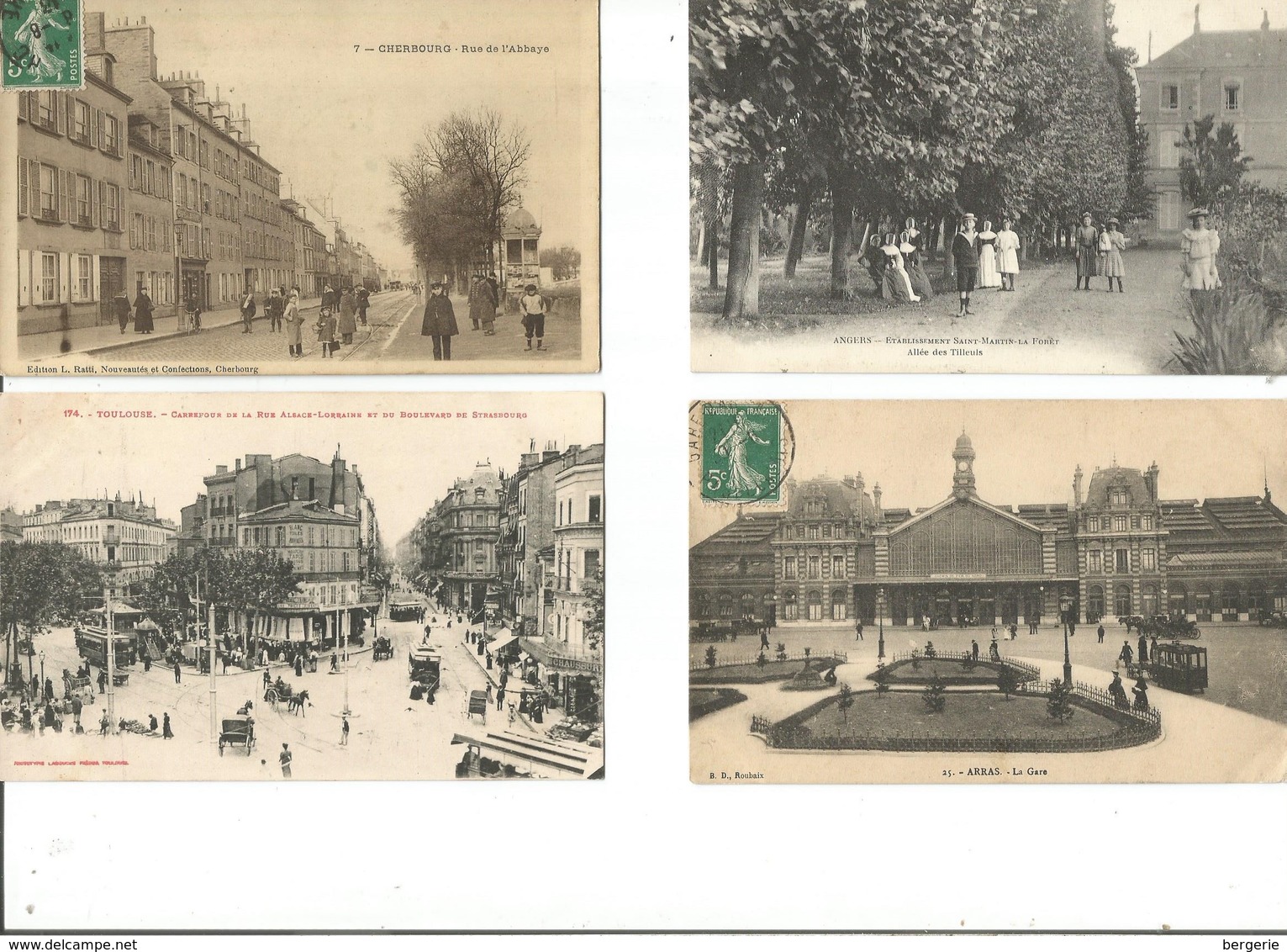 St22/    Lot De 8 Cpa  France - 5 - 99 Postcards