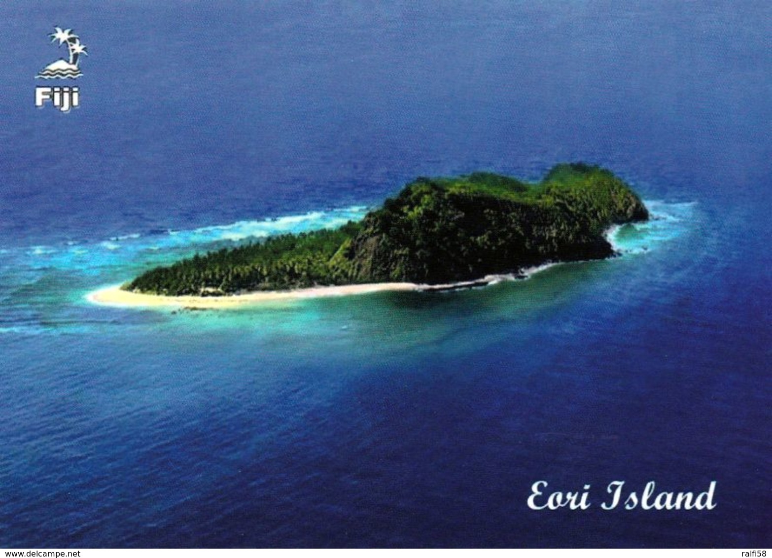 1 AK Fiji Fidschi * Blick Auf Die Insel Eori - Diese Insel Gehört Zu Den Mamanuca Inseln * - Fidschi