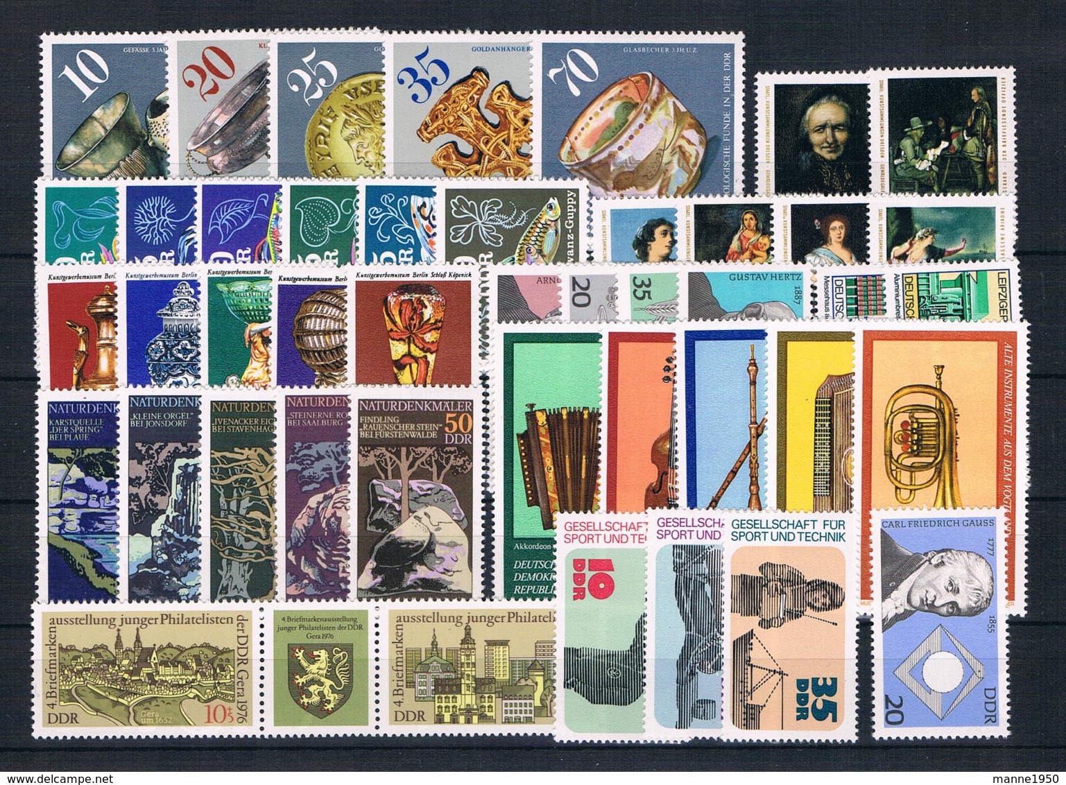 (011) DDR Posten/Lot Mit Kpl Sätzen **postfrisch - Kilowaar (max. 999 Zegels)