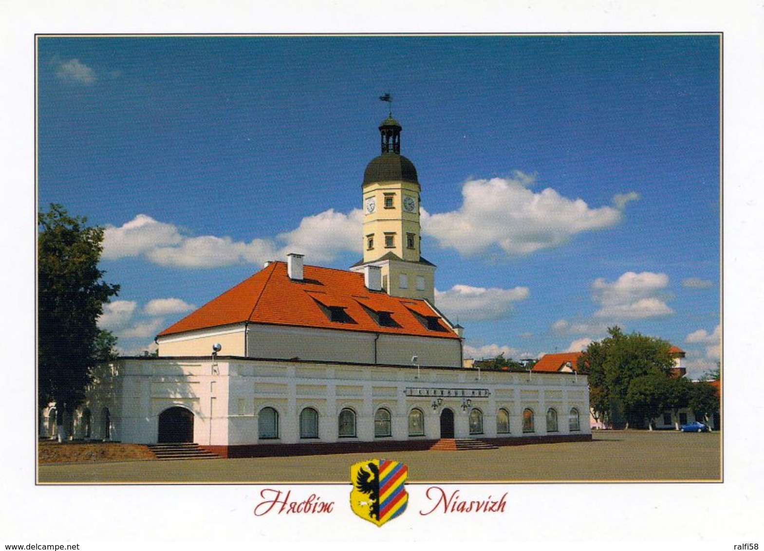1 AK Weißrussland Belarus * Das Rathaus Der Stadt Njaswisch  (auch Niasvizh, Neswisch) - Erbaut 1586 - Weißrussland