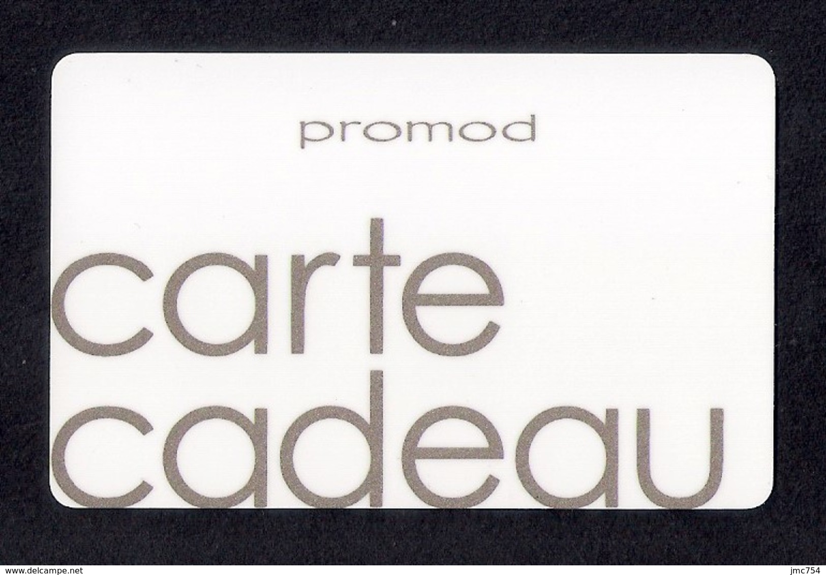 Carte Cadeau  PROMOD.   Gift Card.   Geschenkkaart.   Tarjeta Regalo. - Cartes Cadeaux