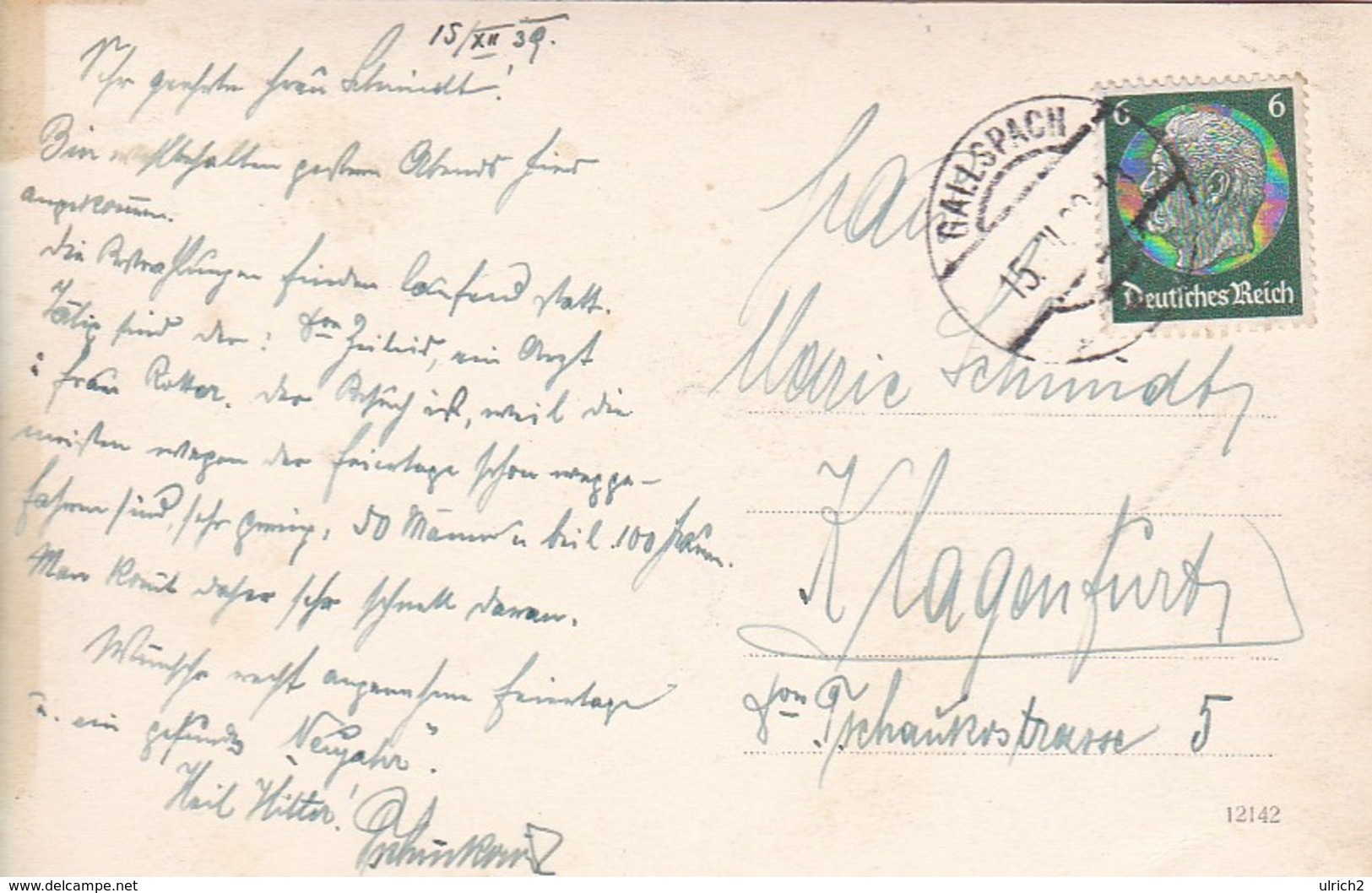 AK Gallspach - Oberdonau - Institut Zeileis - 1939 (41507) - Gallspach