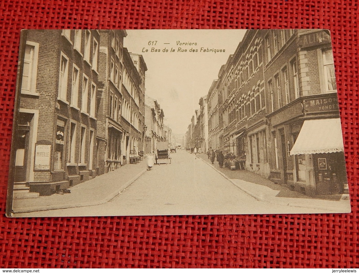 VERVIERS  -  Le Bas De La Rue Des Fabriques - Verviers