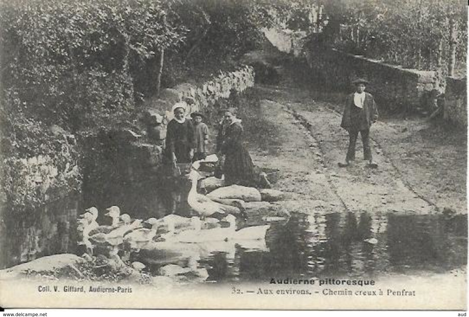 AUDIERNE, Chemin Creux à Penfrat - Audierne