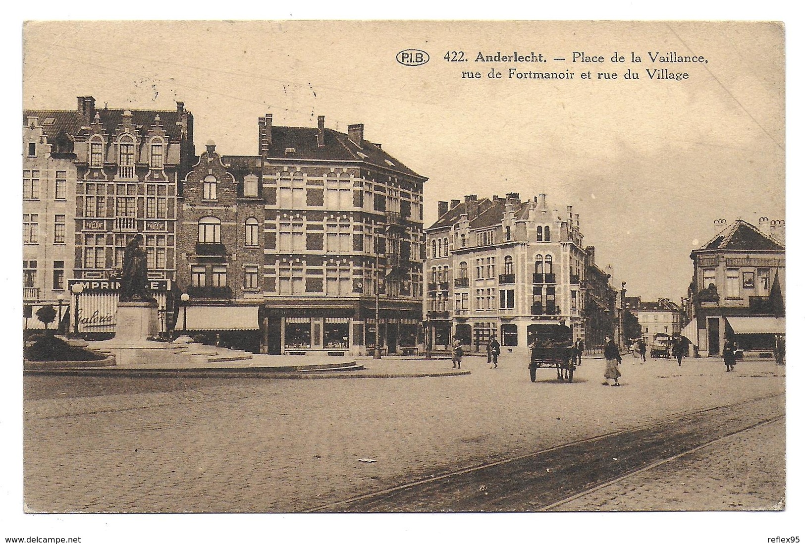 ANDERLECHT - Place De La Vaillance - Rue De Fortmanoir Et Rue Du Village - Anderlecht