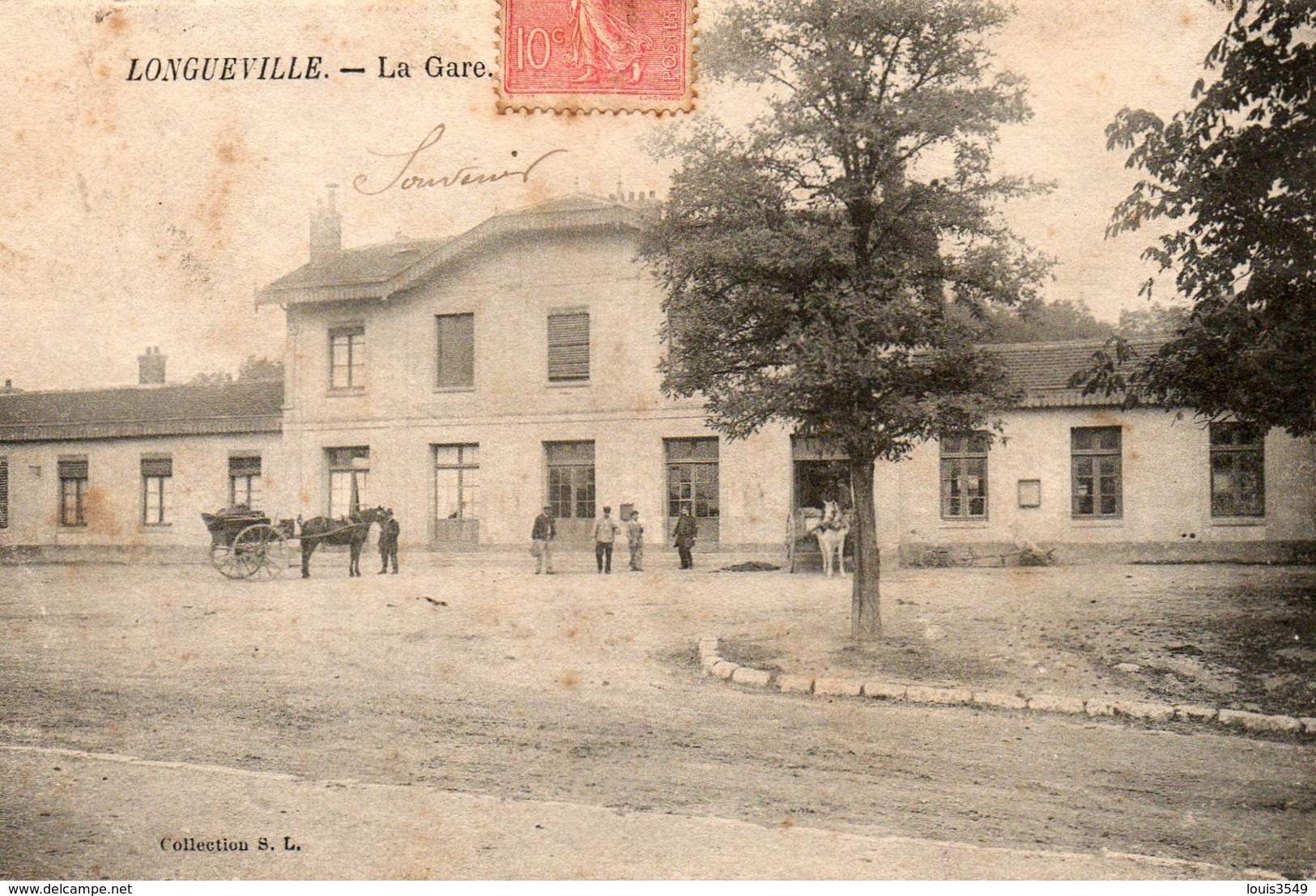 Longueville -    La  Gare. - Autres & Non Classés