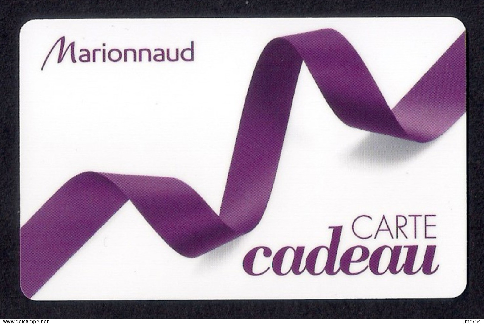 Carte Cadeau  MARIONNAUD.   Parfumerie.    Gift Card.  Geschenkkaart.  Tarjeta Regalo. - Cartes Cadeaux