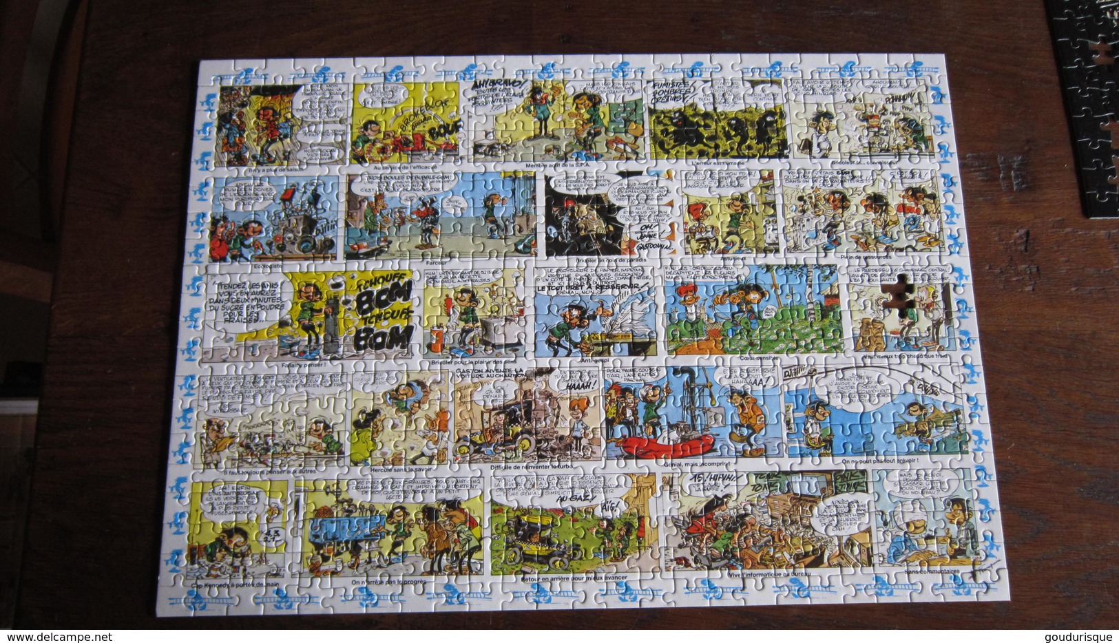 GASTON LAGAFFE  PUZZLE 500 PIECES  FRANQUIN - Gaston