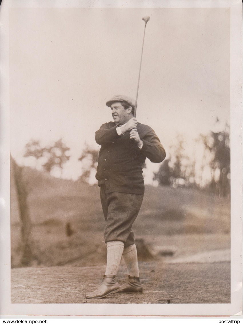 MC CORMACK ILLNESS PLAYS GOLF TENOR    21*16 CM Fonds Victor FORBIN 1864-1947 - Personalidades Famosas