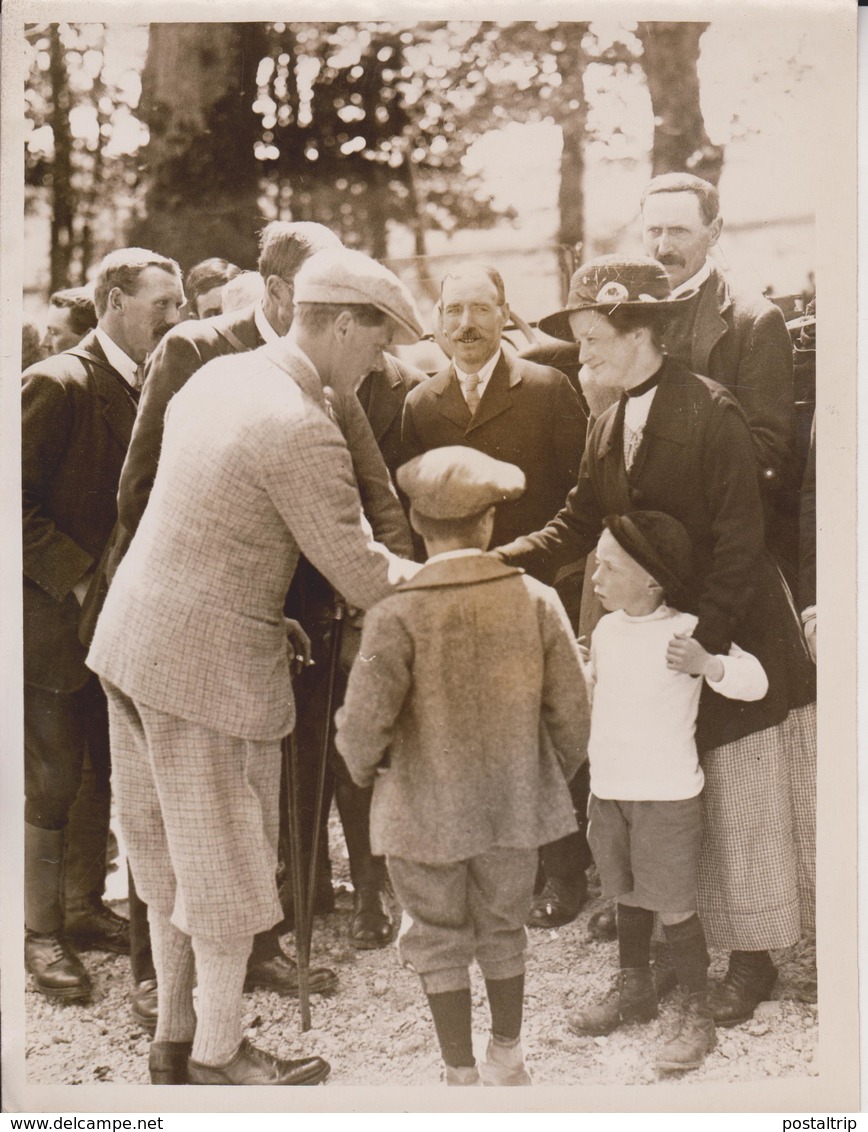 PRINCE IN WALES IN DEVON  FERNWORTHY AN DARTMOOR    21*16 CM Fonds Victor FORBIN 1864-1947 - Personalidades Famosas