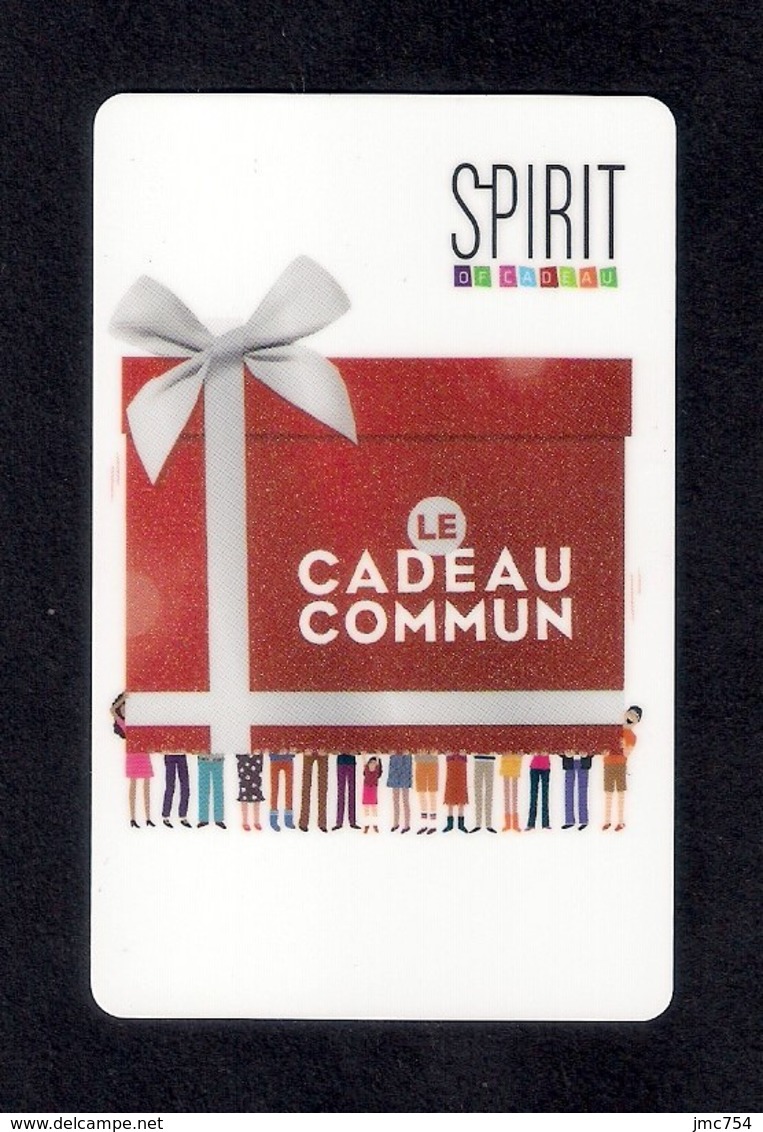 Carte Cadeau  SPIRIT.  Le Cadeau Commun.   Gift Card.   Geschenkkaart.   Tarjeta Regalo. - Cartes Cadeaux