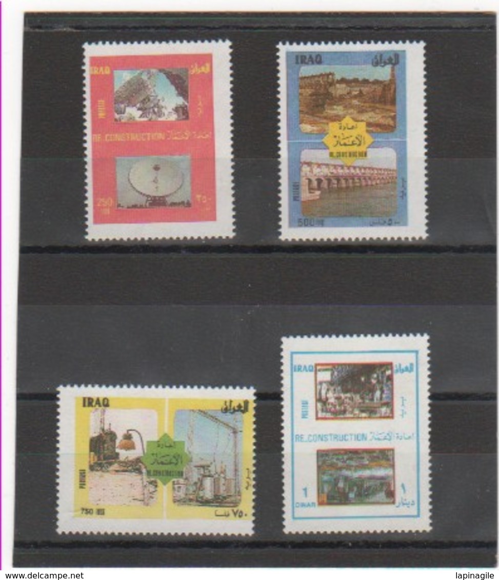 IRAQ 1993 YT N°1348 à 1351 Neuf** MNH - Iraq