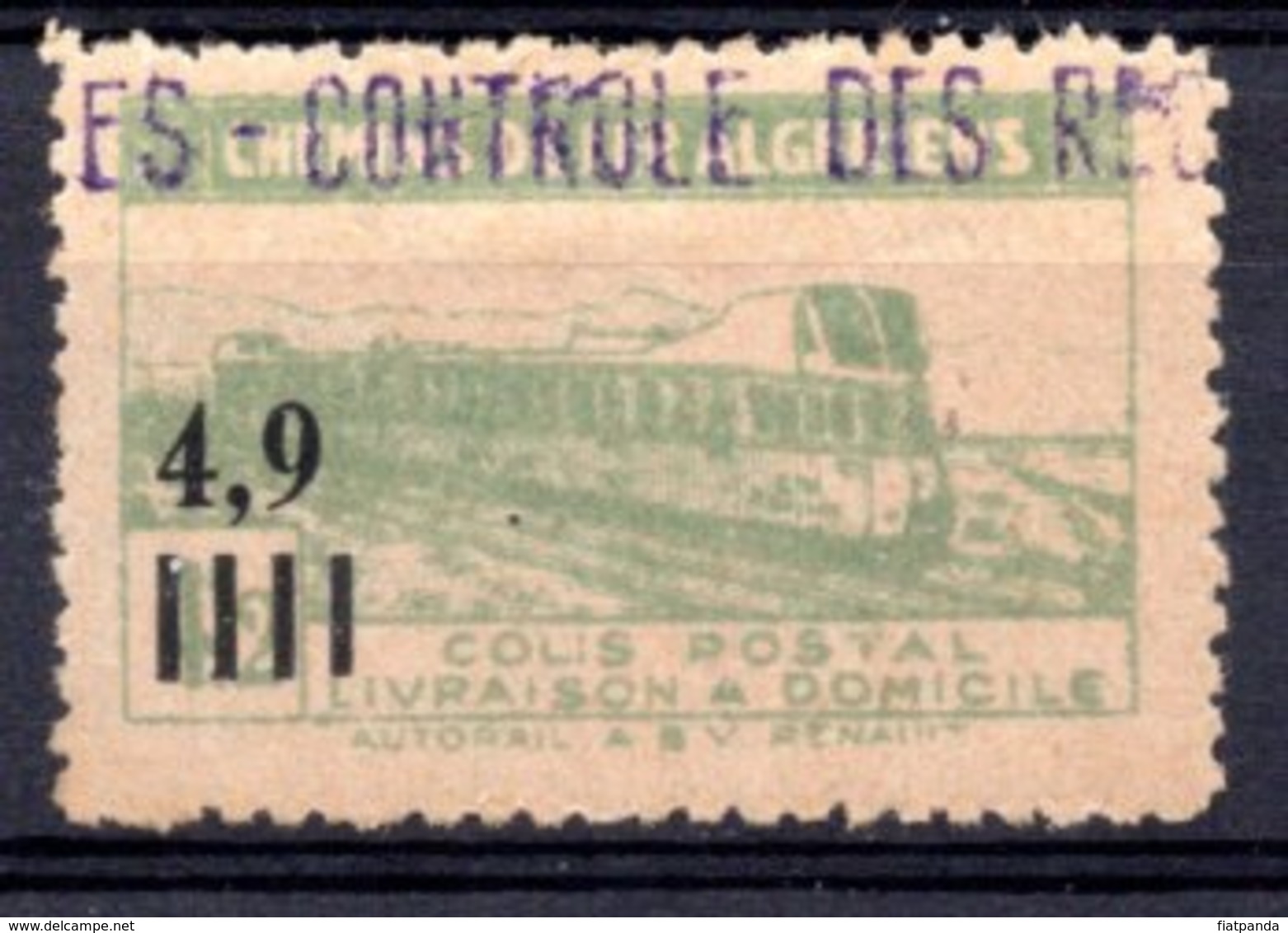 Algérie 1944-45 Colis Postaux N°133 Neuf Avec Charnière - Parcel Post