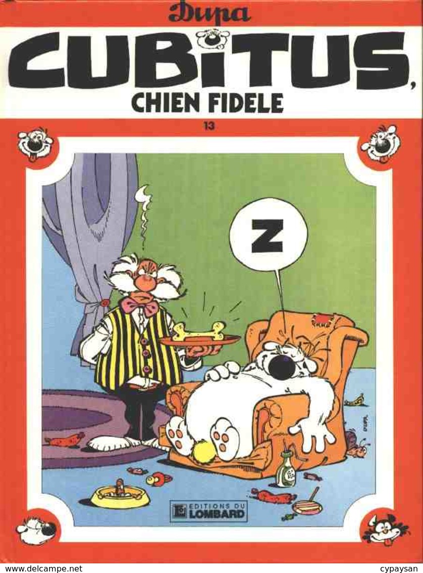 CUBITUS  Chien Fidèle  T 13 EO BE LOMBARD 003/1986  Dupa  (BI1) - Cubitus