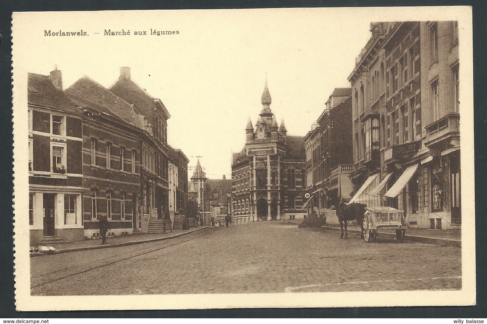 +++ CPA - MORLANWELZ - Marché Aux Légumes - Attelage   // - Morlanwelz