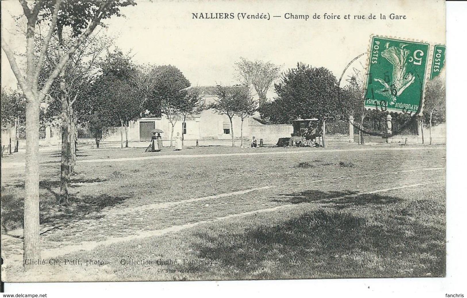 Nalliers- Champ De Foire Et Rue De La Gare - Other & Unclassified