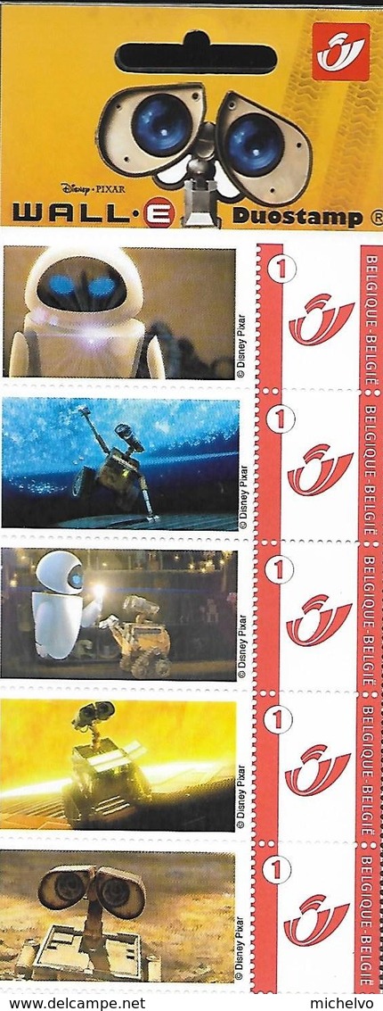 Belg. - Duostamp - WALL.E (sous Blister) - Other & Unclassified