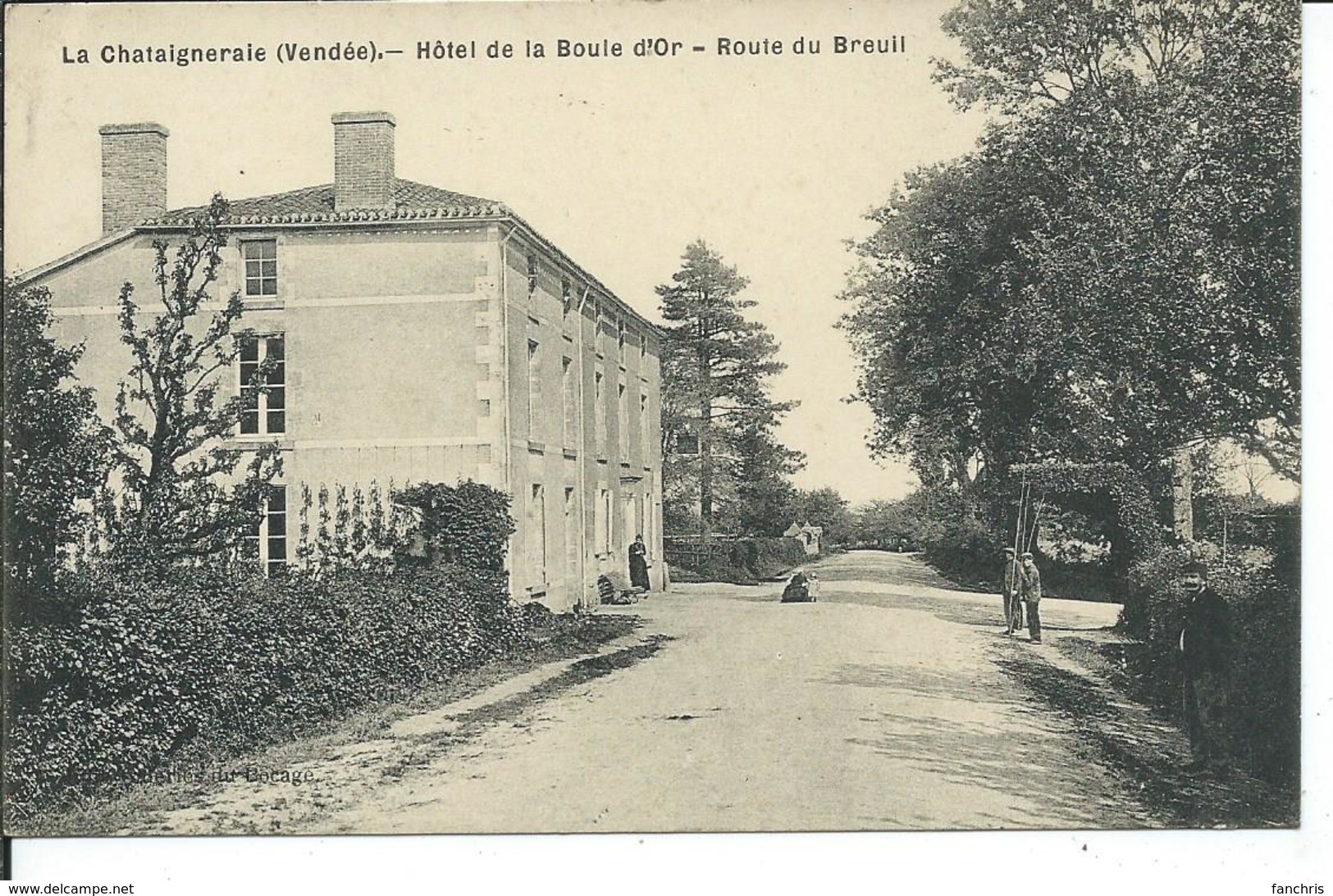 La Chataigneraie-hotel De La Boule D'Or-route Du Breuil - La Chataigneraie