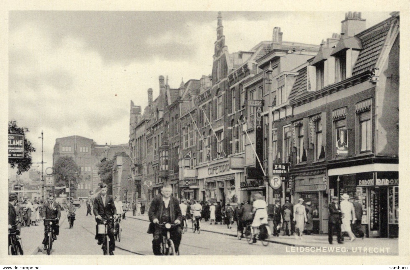 Utrecht - Leidscheweg Leidseweg Ca 1910 - Sonstige & Ohne Zuordnung