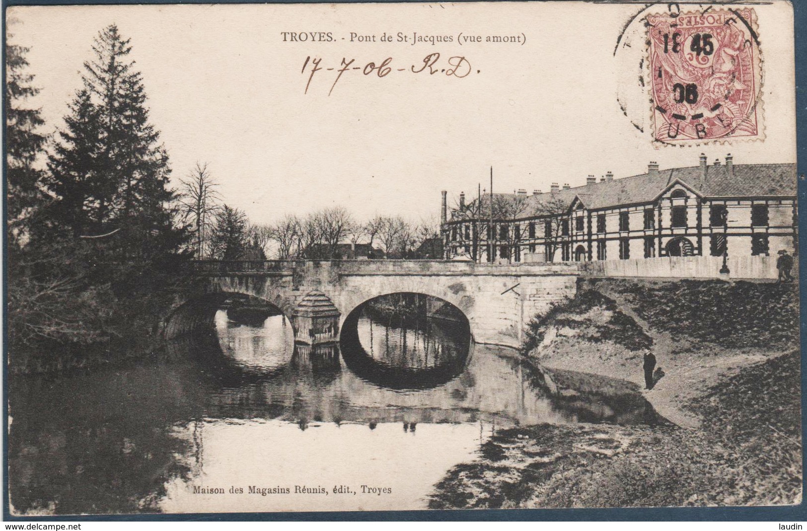 Troyes , Pont De Saint Jacques - Troyes